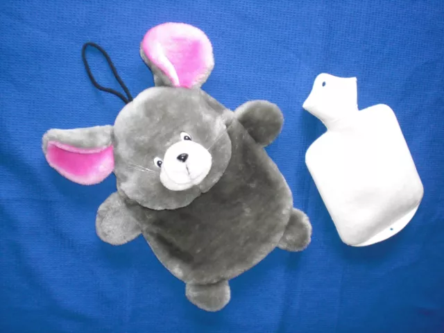 Fashy Bezug Wärmflasche Maus 33cm grau & Fashy Wärmflasche - cool !