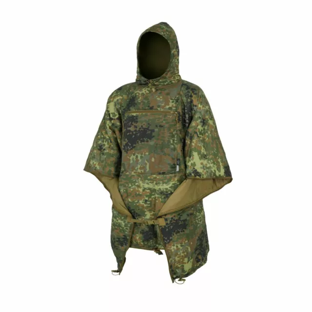 Helikon Tex Poncho Swagman Roll Outdoor Camping Schlafsack Decke Flecktarn