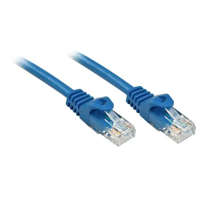 LINDY 48177 RJ45 Câble réseau, câble patch CAT 6 U/UTP 10.00 m bleu 1 pc(s)