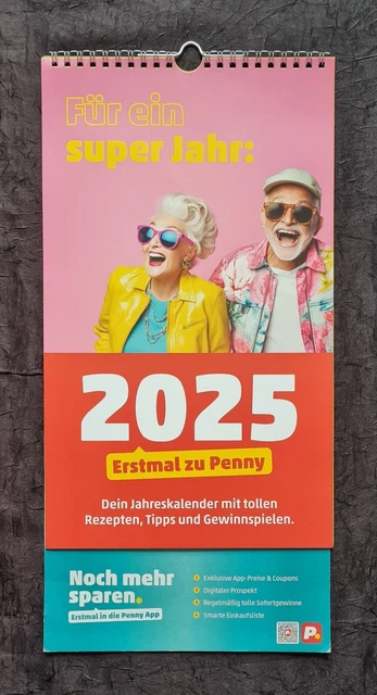 KALENDER WANDKALENDER FAMILIENPLA. 2025 REWE mit Rezepten Tipps u