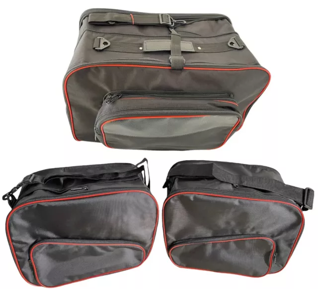 Pannier Liner Bags Inner Side & Top Box Bags To Fit Bmw R1200Rt Lc New Panniers