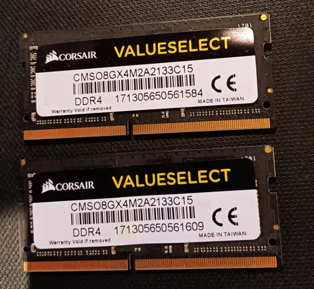 8GB 2 X 4GB Corsair Vengeance LPX DDR4 RAM 2133MHz Black EUR 52 67 PicClick FR