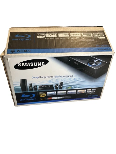 SAMSUNG HT-C5500 DVD Blu Ray Player Home Theater System (No Remote