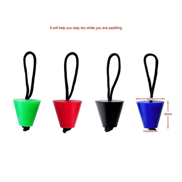 Set 4 Pezzi Tappi Scarico Universali Kayak in Accessori Silicone Inclusi