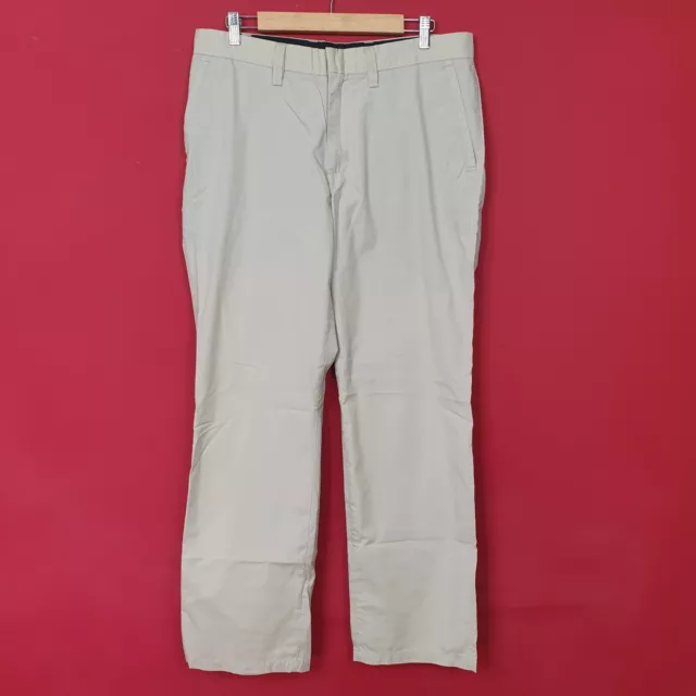 Dwyers & Co Golf Trousers Men's Size W30 L30 Beige 100% Cotton
