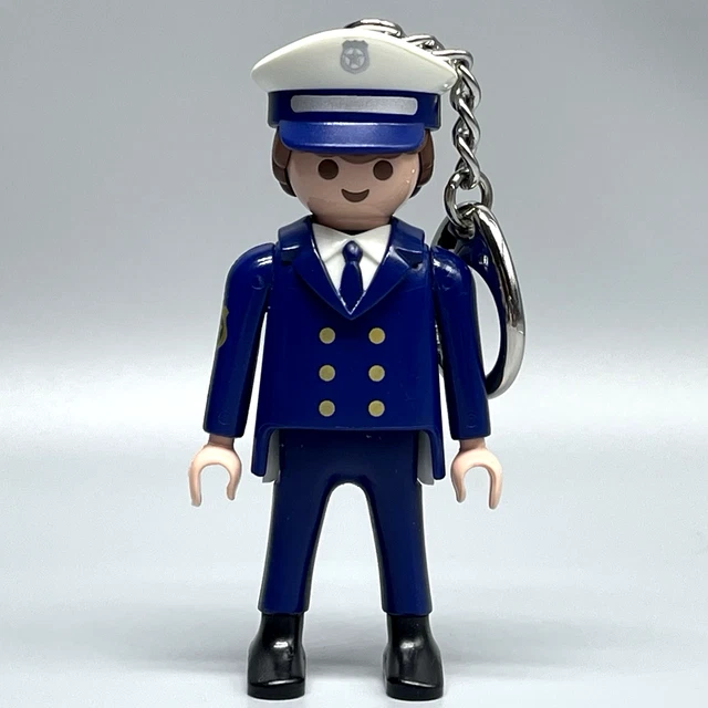 Police Llavero Playmobil Policia PLAYMOBIL OFICIAL DE Policía