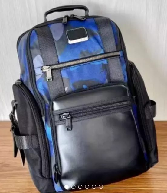 Tumi Alpha Bravo Sheppard Deluxe Backpack Navy R230
