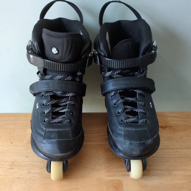 Pattins à Roulettes KOBE SLEDGE ABEC 5 – Taille UK 7, Noirs, état Correct
