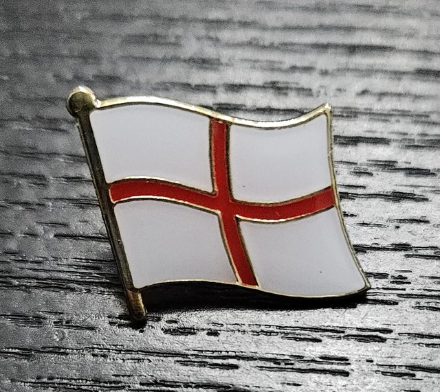 England St' George's Cross Patriotic Flag Embroidery Badge Iron Sew On Patch 6cm - Foto 4