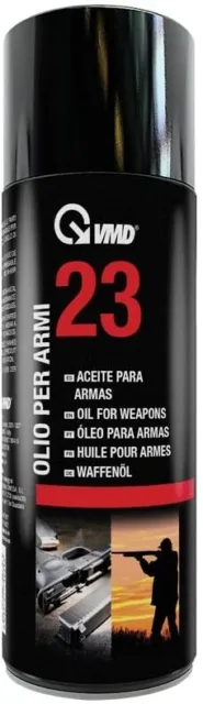 Vmd 23 - OLIO PER ARMI - Lubrificante Protettivo - Spray da 200 ml