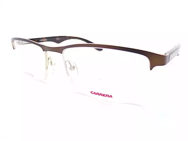 Carrera Semi Gafas de Lectura sin Montura + 0.75A + 3.50 Marrón Oro CA6623 8FX