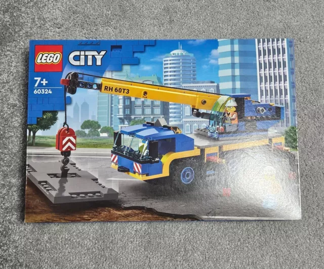 LEGO 60324 City: Mobile Crane - NEW & SEALED