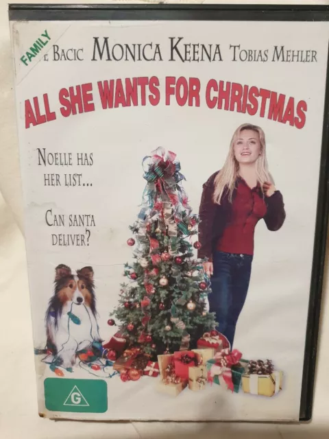 ALL SHE WANTS For Christmas (DVD, 2007) - VGC - Region 4 - Rare $16.50 -  PicClick AU