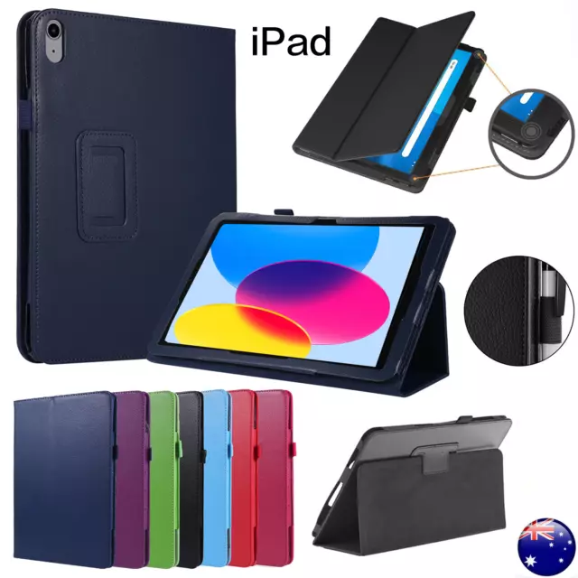 For iPad 10th 9th 8th 7th Gen Air 5 4 Pro 11 Shockproof Folio Stand Case Cover