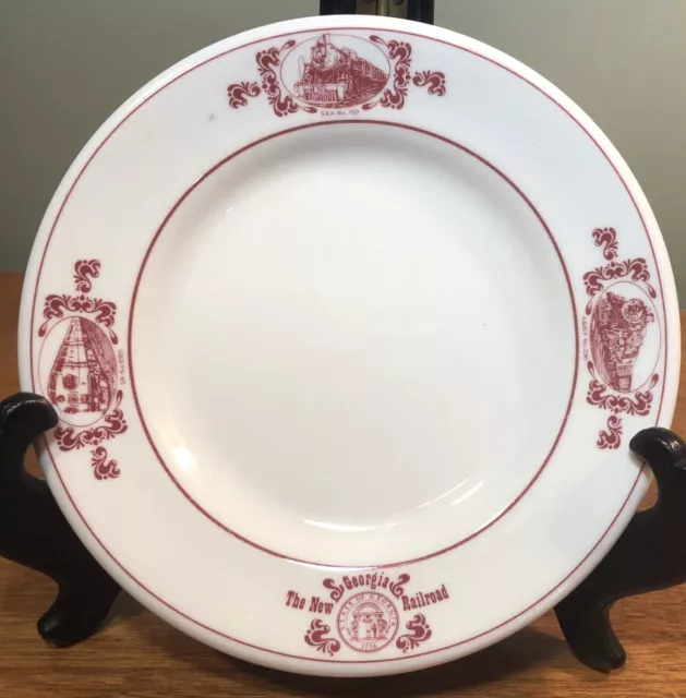 Shenango China Restaurant Ware Dessert Bread Plate New GEORGIA RAILROAD