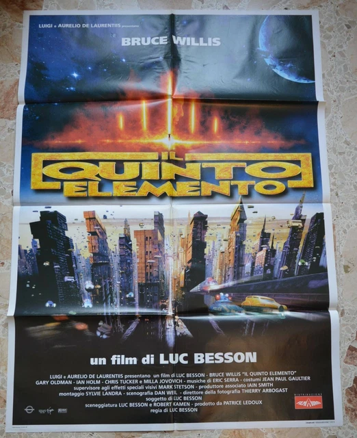 IL QUINTO ELEMENTO manifesto poster 2F Besson SciFi Fifth Element 1a