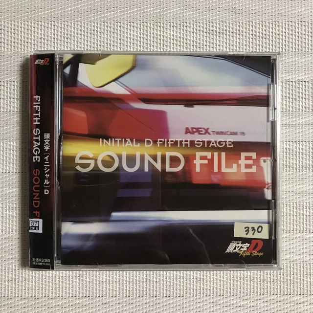 Initial d anime Mamga song Soundtrack CD JAPAN 1 SOUND FILES vol.2