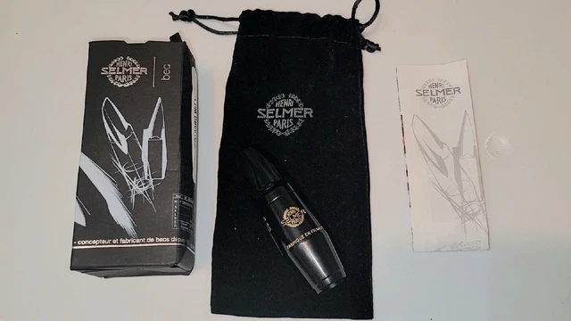 Henri Selmer Paris S90 190 Ebonite Alto Saxophone Mouthpiece Henri Selmer Paris S90 190 Ebonite Alto Saxophone Mouthpiece