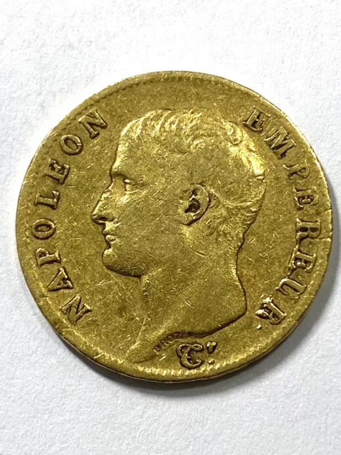 Napoleon Ier 20 Francs Or 1806 Paris
