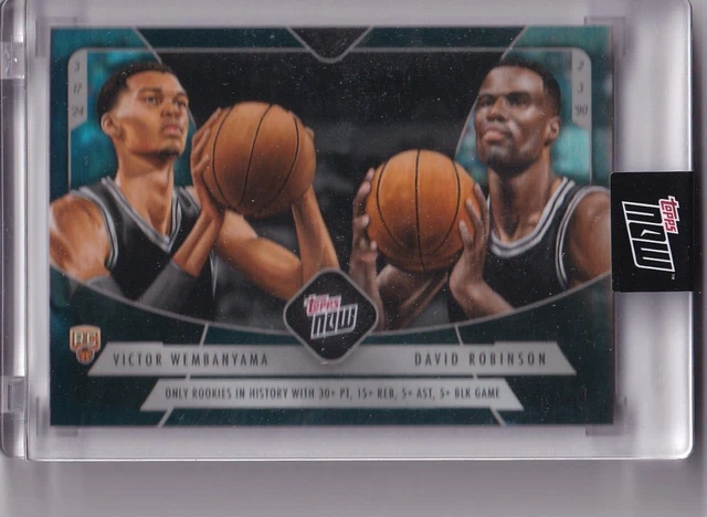 2025-26 NBA TOPPS Now Victor Wembanyama Card #92 San Antonio Spurs EUR 12,50 - FR