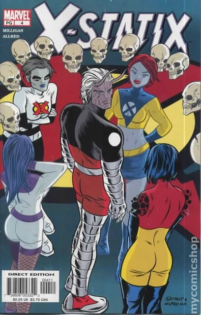X-Statix #4 VG 2002 Stock Image Low Grade