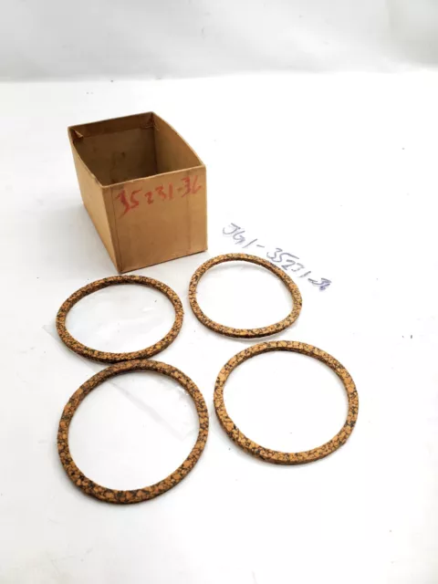 James Gaskets Main Drive Oil Seal Cork Washers 4pk Knuckle/Pan Head JGI-35231-36