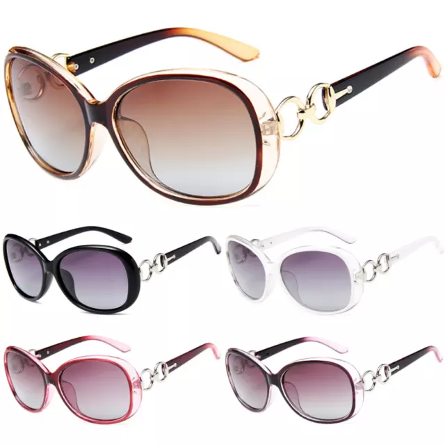 Fashion Polarized Women’s Ladies Designer Shades Oversized Sunglasses UV400 UK