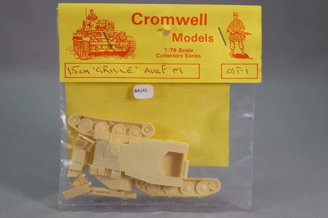 BA145 CROMWELL OST1 maquette train 1/76 Char tank 15 cm Grille Ausf M ...