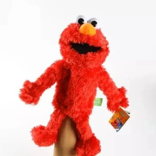New Sesame Street Hand Puppet Plush Stuffed Dolls Elmo Kids Birthday Toy Gift 2
