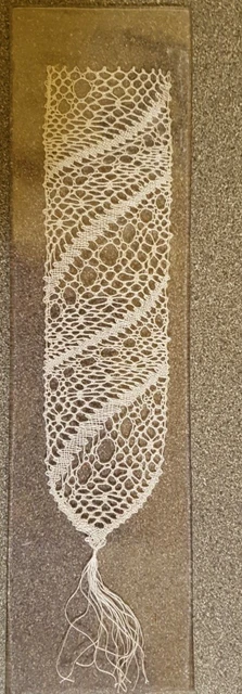 Vintage Bookmark Handmade Lace