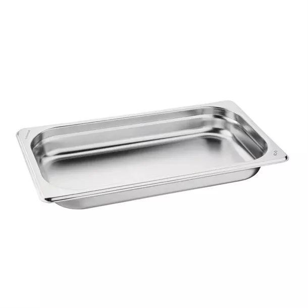 Vogue Stainless Steel 1/3 Gastronorm Tray 40mm - GM311 PACK OF TEN