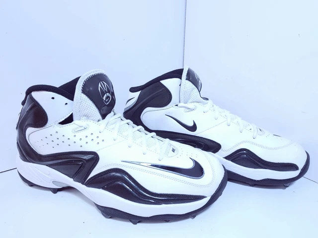 Nike Zoom Merciless Pro Shark Cleats Mens 12.5 White Football‎ Speed NWT Elite NIKE ZOOM MERCILESS Pro Shark Mens Turf Shoes Soccer Sz 12.5  main image 2