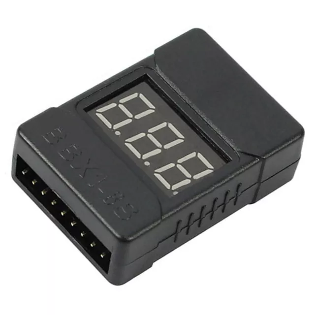 1 voltagemètre batterie 8S alarme testeur précis Lipo/Li ion/LiMn/Li Fe