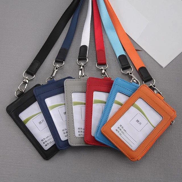 chiusura borsa carte borsa carte porta carte distintivo portafoglio carte astuccio carte
