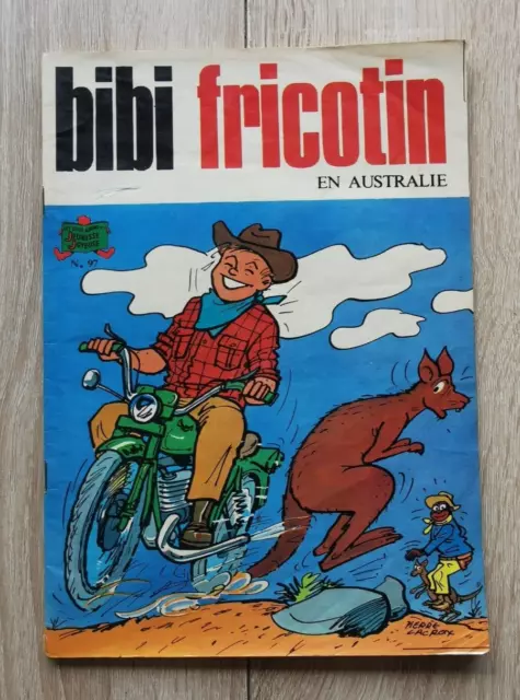 Bibi Fricotin **2 Eme Serie N° 97 Bibi Fricotin En Australie  ** Eo 1976 Lacroix