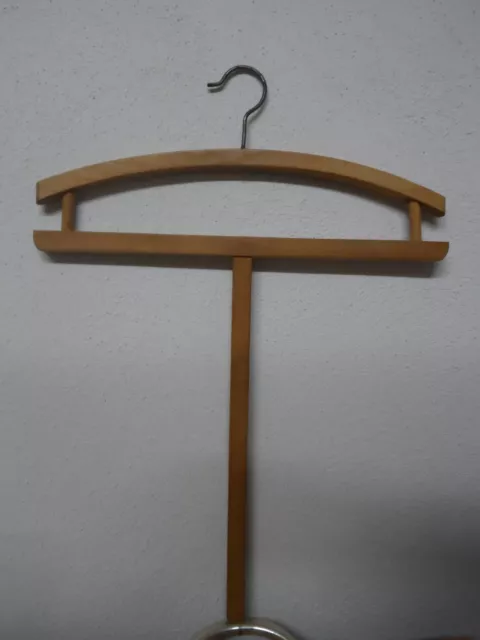 ANTICA GRUCCIA APPENDIABITI Omino Ometto Stampella In Legno Clothes Hanger  11 EUR 19,90 - PicClick IT