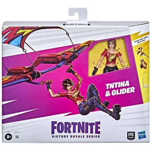 Fortnite Victory Royale Series TNTINA & GLIDER Action Figure Toy Set | NEW