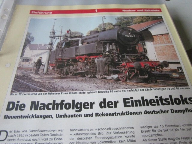 Sammellexikon Eisenbahn Dampfloks Db Und Dr Ddr Einführung 12s Eur 7 86 Sammellexikon Eisenbahn Dampfloks Db Und Dr Ddr Einführung 12s Eur 7 86