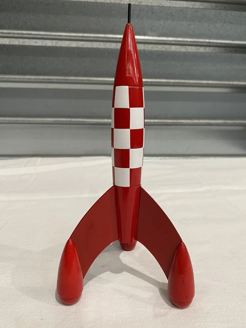 Hergé, Tintin, Résine, Fusée au décollage, Collection 'Les Icônes'
