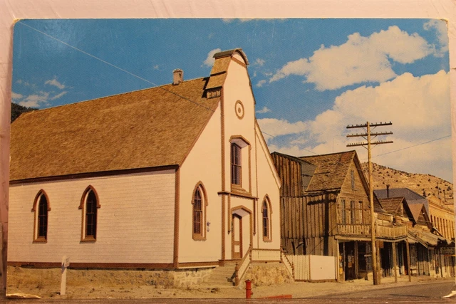 Nevada NV Virginia City Presbyterian Church Postcard Old Vintage Card View Post