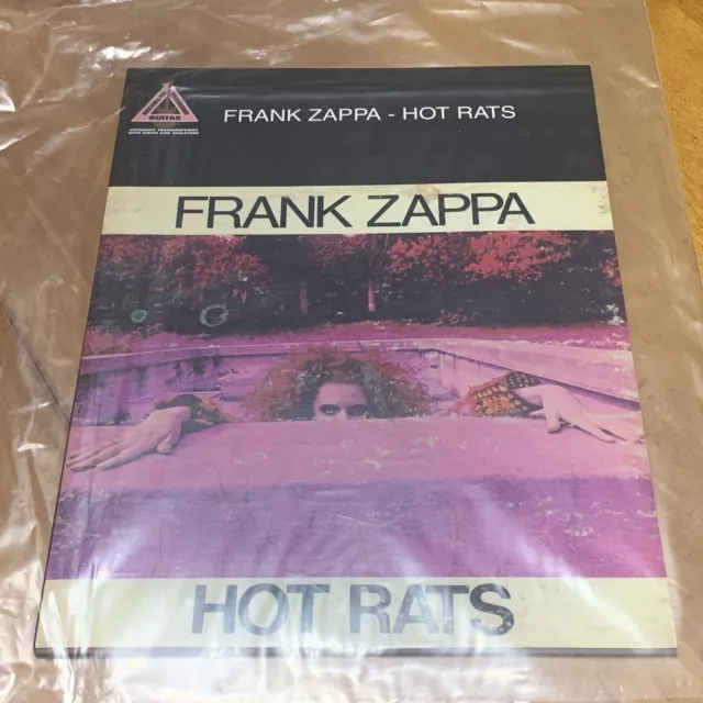 Frank Zappa - Hot Rats - Sheet Music Book - Hal Leonard Guitar