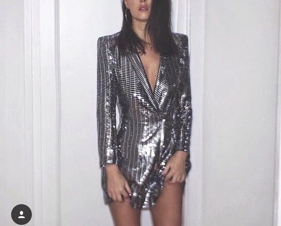 slim fit dress slacks Sequin Blazers, Prom Suits 2020, Dinner Jacket, Prom Blazers, Prom Guy 44 Long main image 0