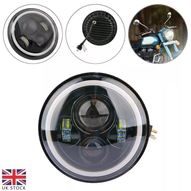 7 " inch LED Motorcycle Headlight Projector Headlight Hi/Lo Light Motorbike lamp