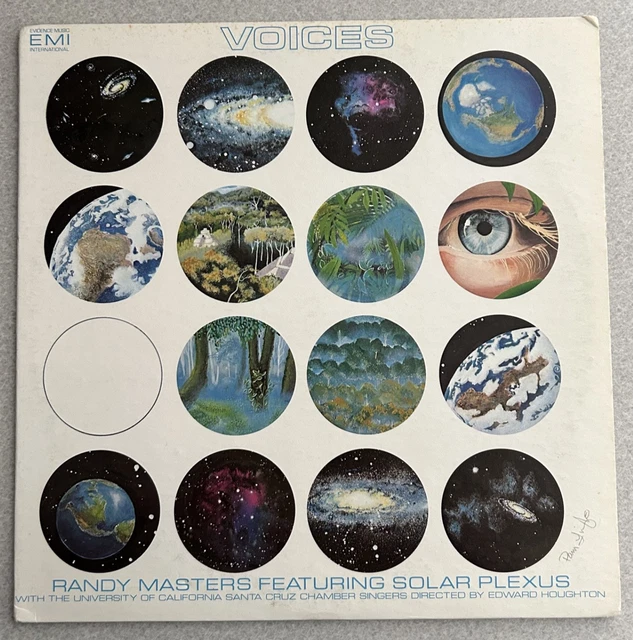 Randy Masters Solar Plexus USオリジナル1975美品 RANDY MASTERS AND Solar Plexus Voices LP 33 RPM Vinyl Near Mint