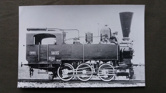 8586 Pressefoto K&K SÜDBAHN Lok 1815 b. Auslieferung