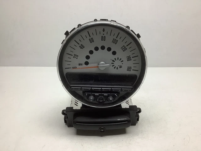 MINI COOPER R56 R60 Speedo Meter Cluseter/Radio/Cd Player Head Unit ...