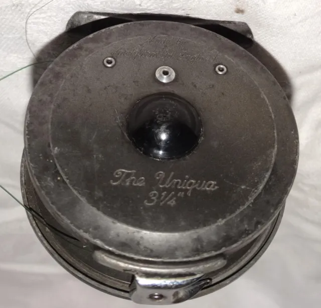 Antique Fly Fishing Reel Lovely Trout Reel 3in Diameter Runs Well