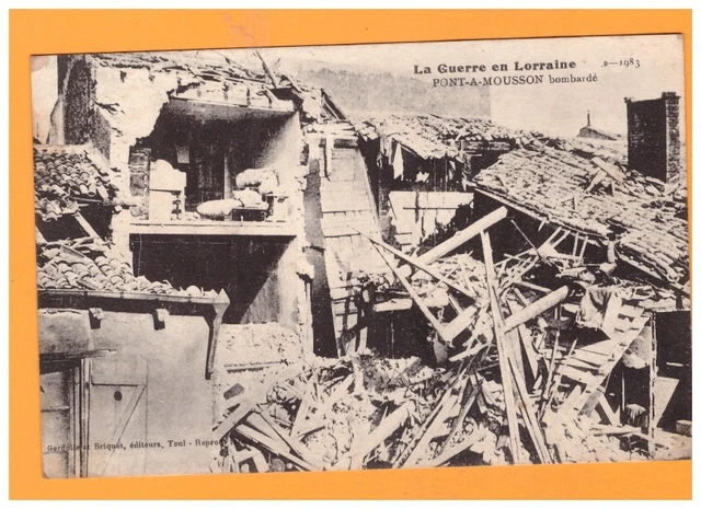 PONT-à-MOUSSON (54) VILLAS en 1917