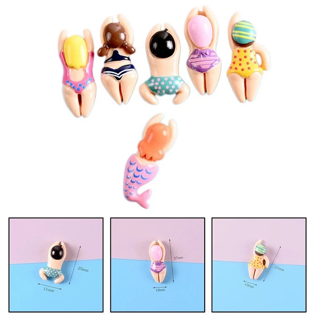 Lot De 6 Petits Arbustes Artificiels Pour Maquettes - Décoration Réaliste Pour Paysages Miniatures