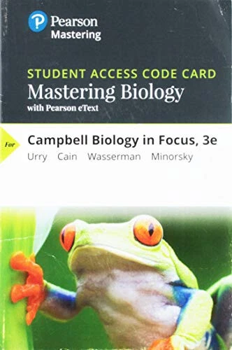 Mastering Biology eText Standalone Access Card Campbell Biology in Focus 3rd